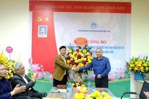 Lễ công bố và trao Quyết định Tổng Biên tập Tạp chí Doanh nghiệp và Thương hiệu nông thôn 